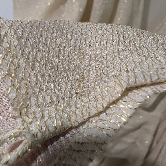 IRO | Lorelle wrap-effect pleated lamé mini dress - Picture 8 of 16